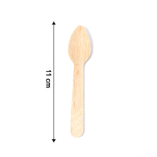 110mm Wooden Tea Spoon  30 Pcs Pack
