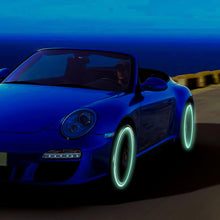 BUY 1 Get 1 FREE Car Wheel Hub Reflective Car Stickers Night (Multicolored) Pack of 10