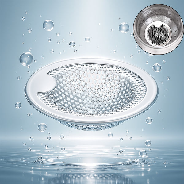 Stainless Steel Kitchen Sink Drain Strainer  Stopper (Small  1 Pc)