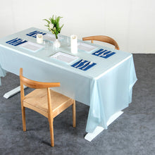 Waterproof Disposable Plastic Table Cover 137  183 Cm