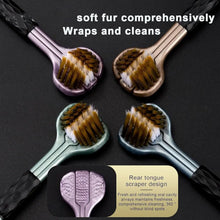 BUY 1 Get 1 FREE 3 Sided Toothbrush Soft Bristle Toothbrush