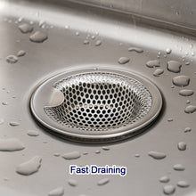 Stainless Steel Kitchen Sink Drain Strainer  Stopper (Medium  1 Pc)