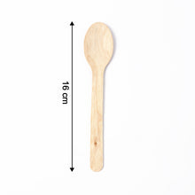 160mm Wooden Spoon  30 Pcs Pack