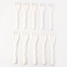 Compostable Bagasse Fork  10 Pcs Pack